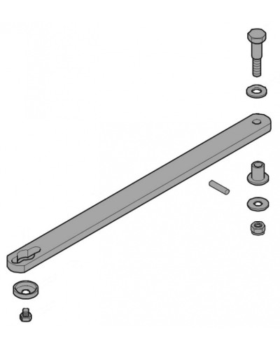 Рычаг прямой с креплением F7024N Came 119RID292 в Комсомольске-на-Амуре Запчасти для шлагбаумов и автоматики Pintop.ru