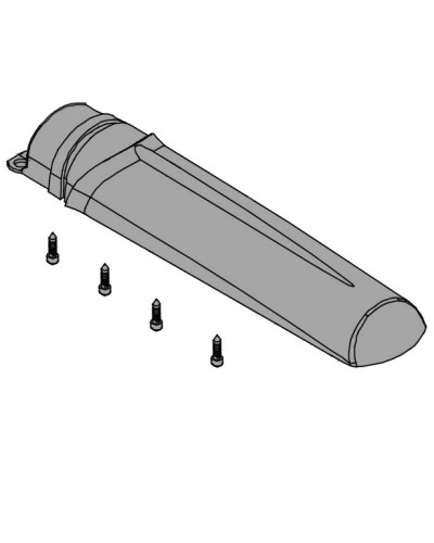 Крышка кожуха винта АХ302304, АХ3024, АХ402306, АХ412306 Came 119RID308 в Комсомольске-на-Амуре Запчасти для шлагбаумов и автоматики Pintop.ru