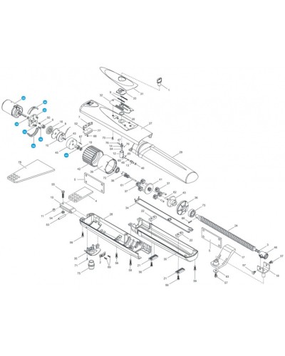 Крышка кожуха винта OPP001 Came 119RID416 в Комсомольске-на-Амуре Запчасти для шлагбаумов и автоматики Pintop.ru