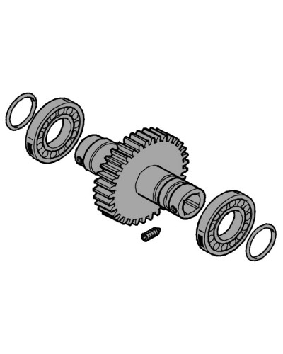 Вал выходной EMEGA Came 119RIE062 в Комсомольске-на-Амуре Запчасти для шлагбаумов и автоматики Pintop.ru