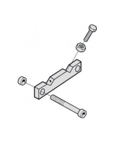 Ограничит. нижний с крепл. G4000 и G2500 Came 119RIG059 в Комсомольске-на-Амуре Запчасти для шлагбаумов и автоматики Pintop.ru