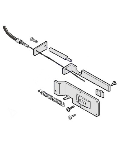 Механизм разблокировки G12000 Came 119RIG103 в Комсомольске-на-Амуре Запчасти для шлагбаумов и автоматики Pintop.ru