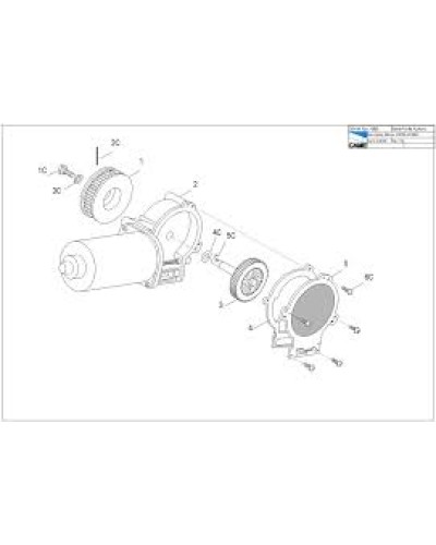 Моторедуктор RODEO Came 119RIP119 в Комсомольске-на-Амуре Запчасти для шлагбаумов и автоматики Pintop.ru