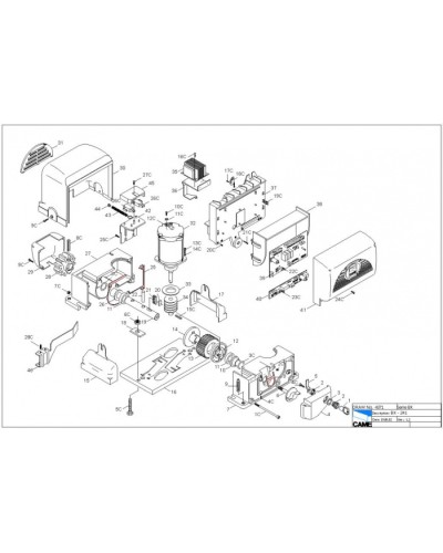 Трансформатор ZL160 Came 119RIR171 в Комсомольске-на-Амуре Запчасти для шлагбаумов и автоматики Pintop.ru