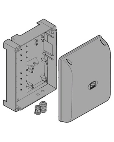Корпус блока управления G2080 G2081 Came 119RIR238 в Комсомольске-на-Амуре Запчасти для шлагбаумов и автоматики Pintop.ru