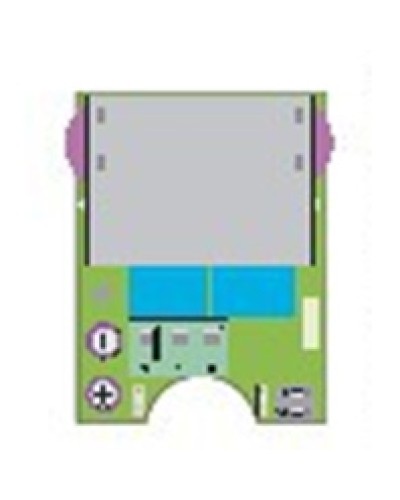 Плата RX DTA01 DBS01 Came 119RIR249 в Комсомольске-на-Амуре Запчасти для шлагбаумов и автоматики Pintop.ru