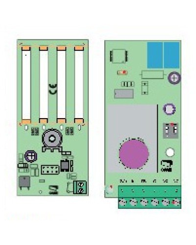 Плата TX DIW01 DBC01 Came 119RIR253 в Комсомольске-на-Амуре Запчасти для шлагбаумов и автоматики Pintop.ru