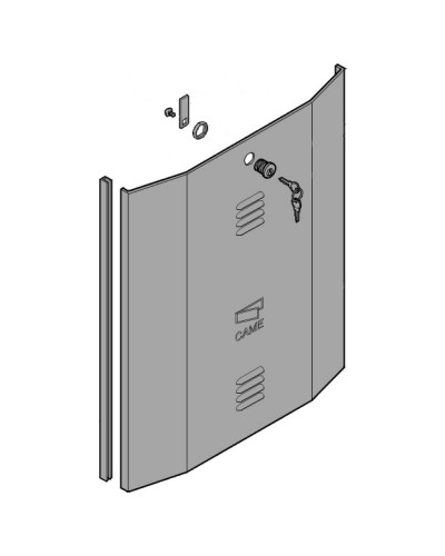 Дверца с замком BY-3500T Came 119RIY059 в Комсомольске-на-Амуре Запчасти для шлагбаумов и автоматики Pintop.ru