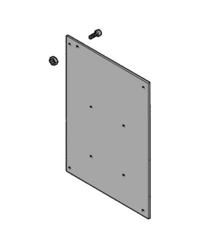 Пластина крепления блока управления BY-3500T Came 119RIY064 в Комсомольске-на-Амуре Запчасти для шлагбаумов и автоматики Pintop.ru