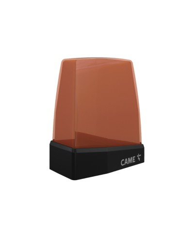 Светодиодная сигнальная лампа с оранжевым плафоном, электропитание 24/230 В Came KRX1FXSO в Комсомольске-на-Амуре Устройства радиоуправления для шлагбаумов и автоматики Pintop.ru
