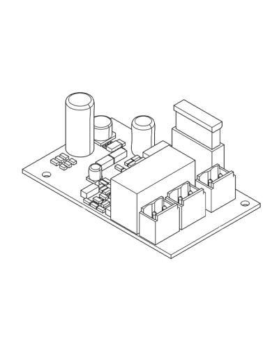 Came LB39 (002LB39) - Плата аварийного питания для подключения и зарядки 2 аккумуляторов, 12 В - 7 Ач в Комсомольске-на-Амуре Запчасти для шлагбаумов и автоматики Pintop.ru
