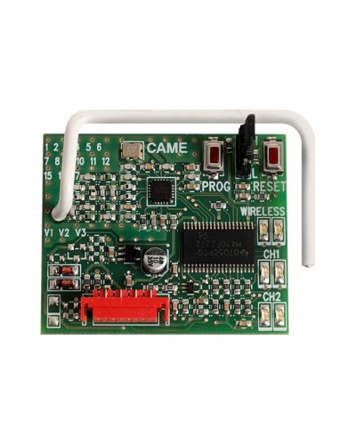 Встраиваемая плата радиоканала для беспроводных устройств системы RIO v2.0 Came RIOCN8WS в Комсомольске-на-Амуре Устройства радиоуправления для шлагбаумов и автоматики Pintop.ru