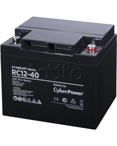 Аккумуляторная батарея CyberPower RC 12-40 в Комсомольске-на-Амуре Электротехническое оборудование Pintop.ru