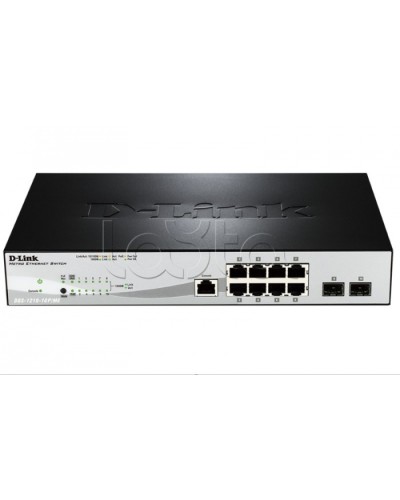 Коммутатор управляемый 10 портовый D-Link DGS-1210-10P/ME/A1A в Комсомольске-на-Амуре Коммутаторы Pintop.ru