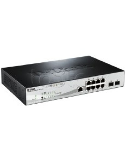 Коммутатор 8 портовый D-Link DGS-1210-10P/ME/B1A в Комсомольске-на-Амуре Коммутаторы Pintop.ru