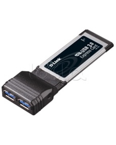 Адаптер для шины ExpressCard D-Link DUB-1320/A1A в Комсомольске-на-Амуре Сетевые адаптеры Pintop.ru
