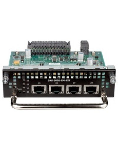 Модуль расширения с 4 портами D-Link DXS-3600-EM-4XT/A1A в Комсомольске-на-Амуре Дополнительное оборудование для сетей Pintop.ru