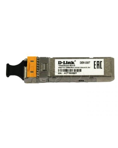 WDM SFP-трансивер D-Link 330T/3KM/A1A в Комсомольске-на-Амуре Модули SFP/XFP/GBIC Pintop.ru