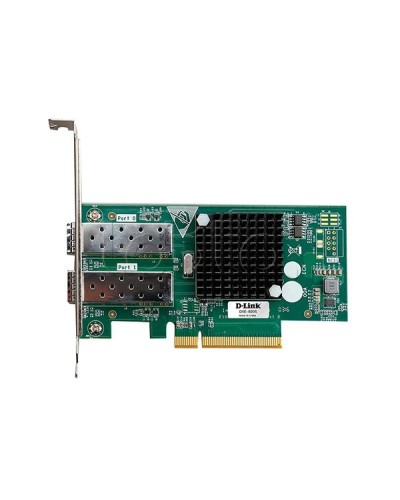 PCI Express адаптер с 2 портами 10GBase-X SFP+ D-Link DXE-820S/A1A в Комсомольске-на-Амуре Маршрутизаторы, Роутеры и Точки Доступа Pintop.ru