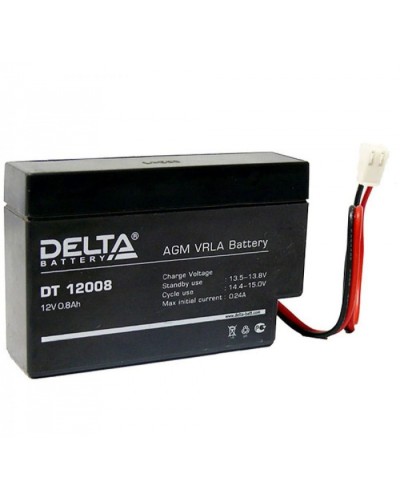 АКБ 12 - 0,8 Delta DT 12008 Т9 в Комсомольске-на-Амуре Электротехническое оборудование Pintop.ru