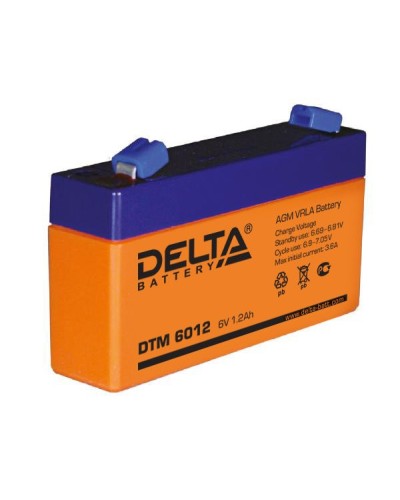 Аккумулятор свинцово-кислотный Delta DTM 6012 в Комсомольске-на-Амуре Электротехническое оборудование Pintop.ru