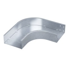 Угол горизонтальный 90 градусов 50х200, 1,5 мм, горячий цинк, в комплекте с крепежными элементами и соединительными пластинами, необходимыми для монтажа