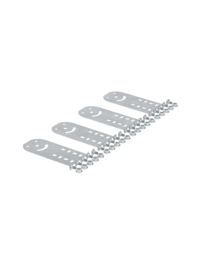 Пластина крепежная GSV H35 в комплекте с крепежными элементами, необходимыми для монтажа DKC SPV00350K в Комсомольске-на-Амуре Аксессуары для лотков Pintop.ru