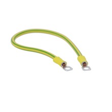 Перемычка медная сеч. 6 мм2, с наконечниками под винт М6, в комплекте с метизами, L 500 мм DKC (SC6L500K)