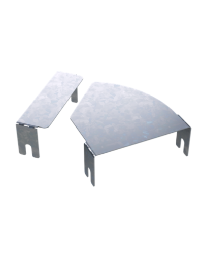 Крышка д/угла гор.изм.CPO 0-44 осн.300 DKC (38013HDZL) в Комсомольске-на-Амуре Аксессуары для лотков Pintop.ru