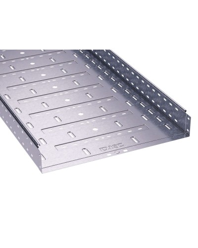 Лоток перфорированный 600х100 L3000, горячеоцинкованный DKC 35347HDZ в Комсомольске-на-Амуре Кабельные лотки Pintop.ru