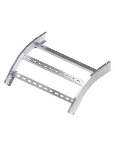 Угол лестничный вертикальный внешний 45 градусов 150х800, R600 DKC (ULOC658) в Комсомольске-на-Амуре Аксессуары для лотков Pintop.ru