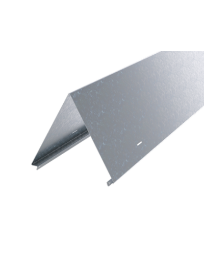 Крышка двускатная 200, L1500, гор.цинк. DKC SKS332HDZ в Комсомольске-на-Амуре Аксессуары для лотков Pintop.ru