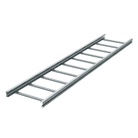Лоток лестничный 100х1000, лонжерон 2 мм,L 3 м, горячий цинк DKC (ULH310HDZ)
