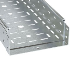 Лоток перфорированный 500х80 L 2000 толщ. 1,2 мм, горячеоцинкованный DKC (3531712HDZ)