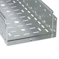 Лоток перф. 200х100 L 3000 толщ. 1,2 мм, горячеоцинкованный DKC (3534312HDZ)