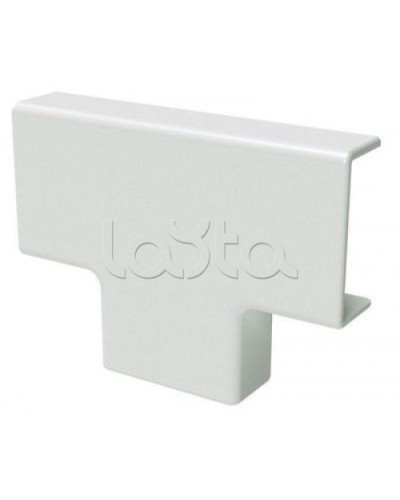 Тройник белый (розница 4 шт в пакете, 20 пакетов в коробке) DKC (00525R) в Комсомольске-на-Амуре Аксессуары для кабель-канала Pintop.ru