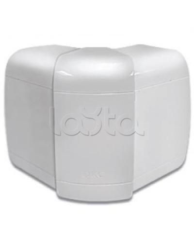 Угол внешний 140х50 мм, изменяемый 80-120°, цвет серый металлик DKC 01452G в Комсомольске-на-Амуре Аксессуары для кабель-канала Pintop.ru