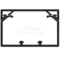 Кабель-канал 80x40 с крышкой с направляющими для установки разделителей TA-GN DKC 01781