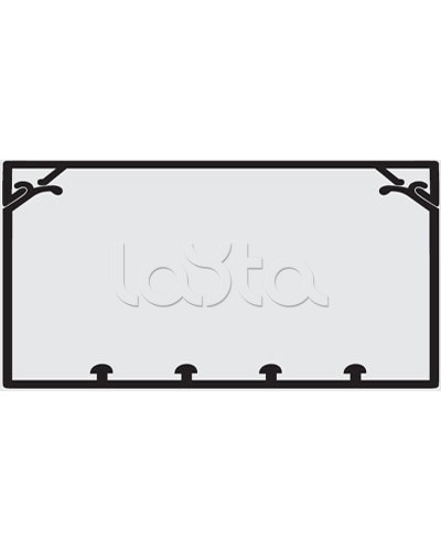 Короб с крышкой с направляющими для установки разделителей ТА-GN 150x80 мм DKC 01792 в Комсомольске-на-Амуре Кабель-канал Pintop.ru