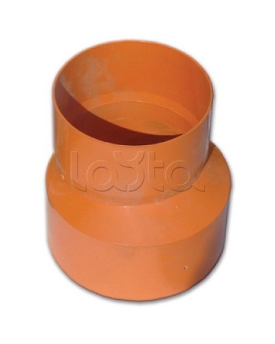 Переходник для двустенных труб полипропилен д. 110-125 мм DKC 024125 в Комсомольске-на-Амуре Повороты, муфты, тройники Pintop.ru