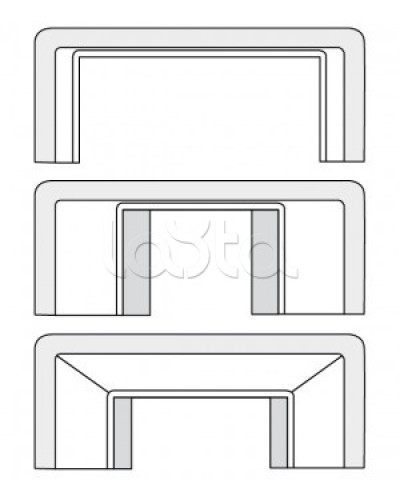 Набор адаптеров для миниканалов DKC 10133 в Комсомольске-на-Амуре Аксессуары для кабель-канала Pintop.ru