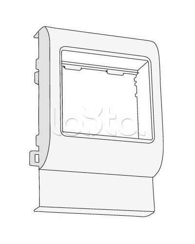 Рамка-суппорт под 2 модуля BRAVA PDA-BN 100 DKC 10453 в Комсомольске-на-Амуре Аксессуары для кабель-канала Pintop.ru
