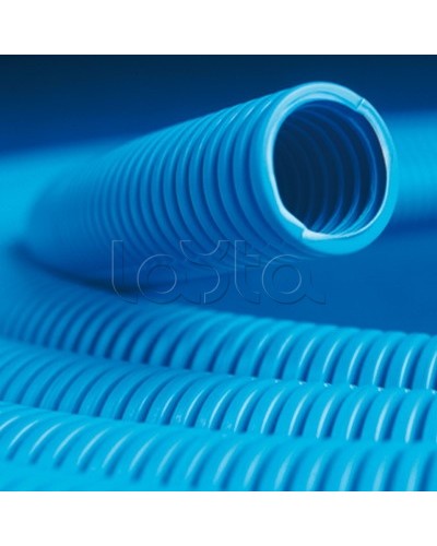 Труба гофрированная ППЛ 20 мм с зондом лёгкая DKC 11920 (100 м) в Комсомольске-на-Амуре Труба гофрированная Pintop.ru