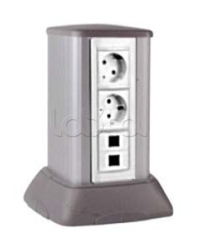 Миниколонна алюминиевая, 0.25 м DKC 19522 в Комсомольске-на-Амуре Аксессуары для кабель-канала Pintop.ru