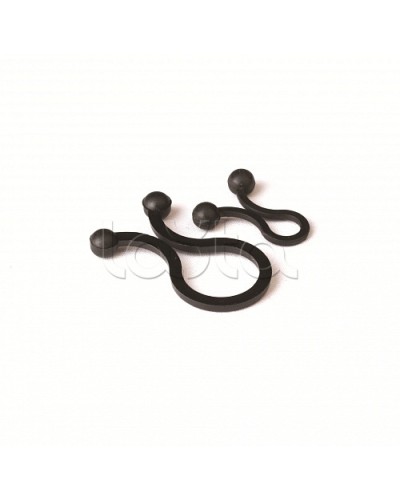 Замок, цвет - белый, д.7,6-10,2 DKC 21043108 в Комсомольске-на-Амуре Держатели, клипсы, скобы Pintop.ru