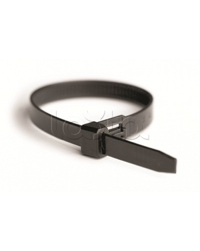 Хомут P6.6 многоразовый, белый, 7,5х250 DKC 25252 в Комсомольске-на-Амуре Стяжки-хомуты Pintop.ru