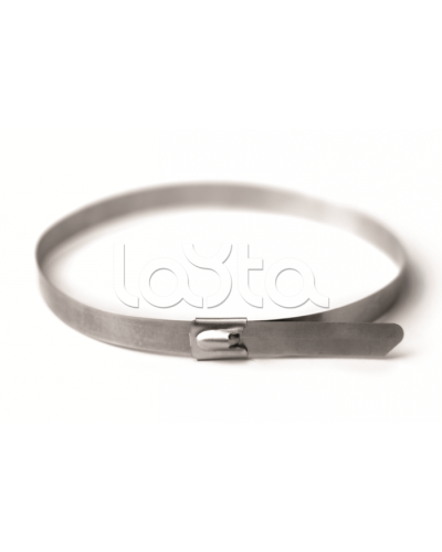 Хомут из нержавеющей стали AISI 304 13х400 DKC 27421 в Комсомольске-на-Амуре Стяжки-хомуты Pintop.ru