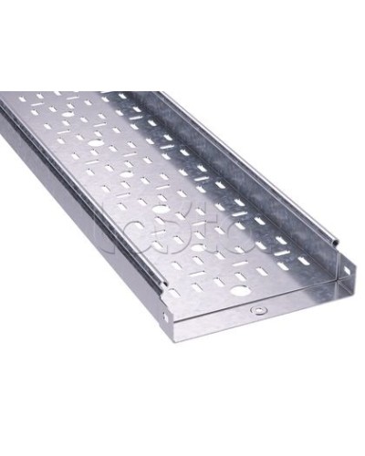 Лоток перфорированный 200x50x3000, толщина металла 1.5мм DKC 3526415 в Комсомольске-на-Амуре Кабельные лотки Pintop.ru