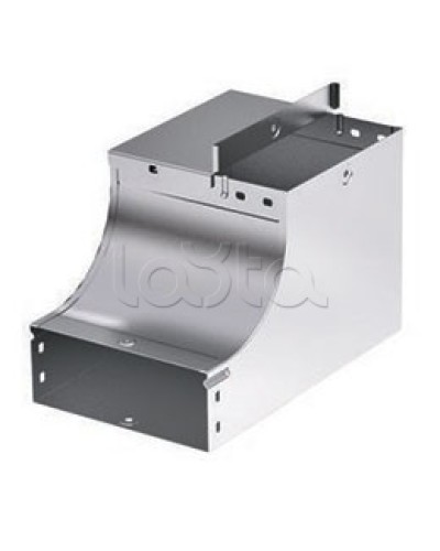 Угол CSSD 90 вертикальный внутр. переходник прав. осн. 150 DKC в Комсомольске-на-Амуре Аксессуары для кабель-канала Pintop.ru