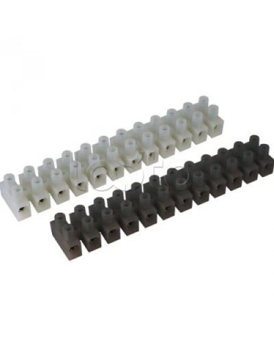 Клемник полипропилен черный, 12р, 450V, 76A, 16мм.кв. DKC 43512PL/R в Комсомольске-на-Амуре Клеммные колодки Pintop.ru